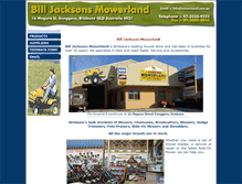 Tablet Screenshot of mowerland.com.au